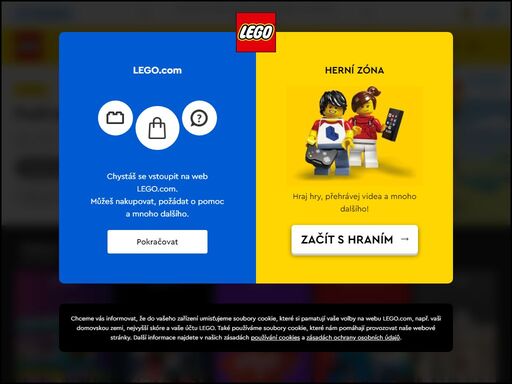 oficiální stránka lego s odkazy na výrobky, hry, videa, lego® obchod, dějiny lego, modely fanoušků a také na náš zákaznický servis