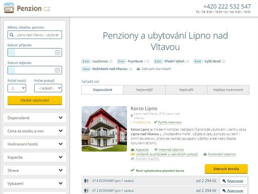 lipno nad vltavou, penzion lipno nad vltavou, ubytování lipno nad vltavou, dovolená lipno nad vltavou penziony lipno nad vltavou nabízejí ubytování v 28 penzionech v lipně nad vltavou a okolí. můžete rezervovat pokoj nebo apartmán již od 1600 kč za osobu a noc.