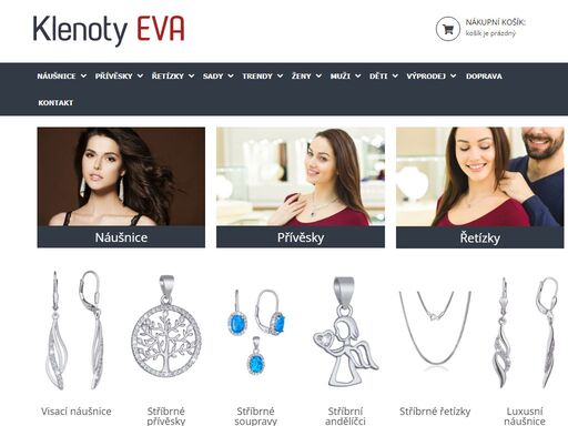 klenotyeva.cz je eshop se stříbrnými a zlatými šperky. zaměřujeme se na kvalitní rhodiované stříbrné náušnice, přívěsky, řetízky a náramky.