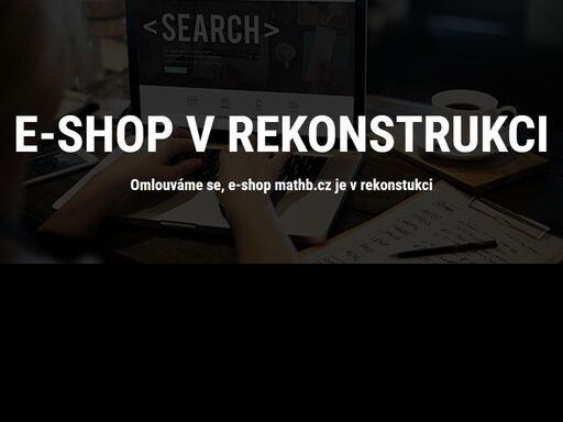 mathb.cz - e-shop v rekonstrukci