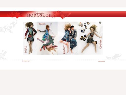 firma horoskop boutique provozuje kamenný obchod se značkovou a nápaditou módou proti módní šedi. tak trochu jiné oblečení.