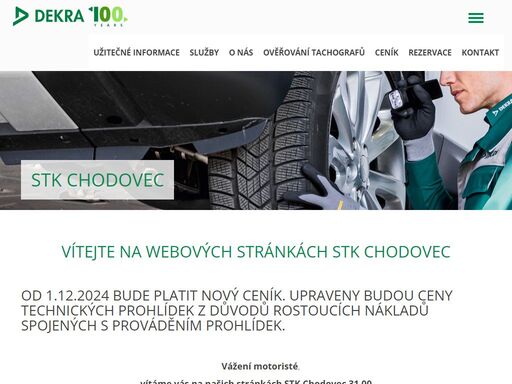 dekra cz a.s. - stk, sme, tuning, auto, skoleni, kurzy