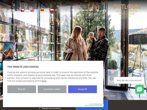 hotel pytloun wellness hotel harrachov nabízí čtyřhvězdičkové ubytování. zarezervujte si pobyt v harrachově. online s garancí nejnižší ceny.