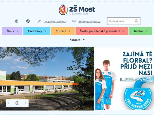 základní škola, most, u stadionu 1028, příspěvková organizace