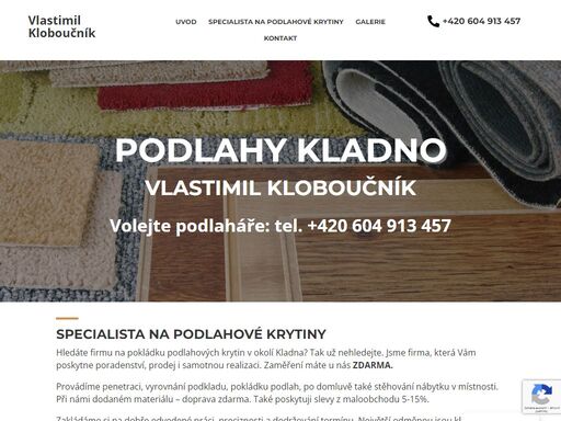 jste z okolí kladna a potřebujete položit podlahovou krytinu? nabízím profesionální položení bez starostí a za přijatelné ceny.