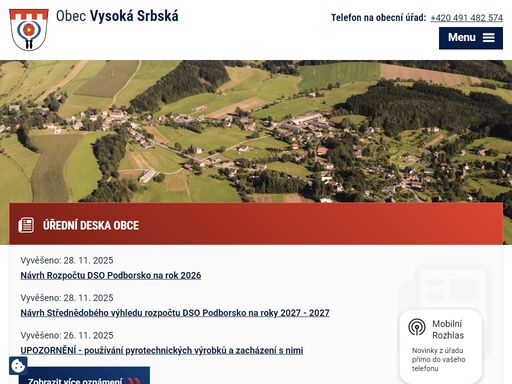 www.vysokasrbska.cz