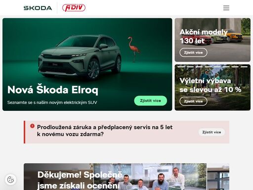 autorizovaný prodejce a servis vozů škoda. nabízíme prodej nových, zánovních vozů škoda v opavě a ostravě. v našem autorizovaném servisu škoda se postaráme i o váš stávající vůz.