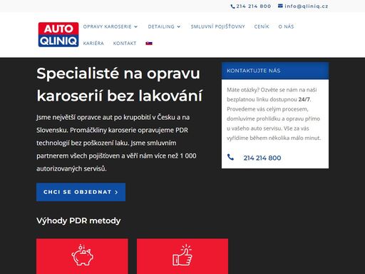 auto qliniq je největší opravce aut po krupobití v čr a sr. jsme smluvním partnerem všech pojišťoven. věří nám přes 1 000 autorizovaných servisů.