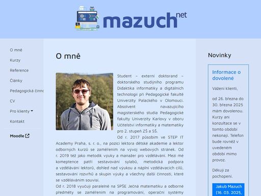 zabýváme se vzděláváním v oborech it a matematika (doučování z matematiky pro zš a sš, příprava k pz/maturitě z matematiky). dále se specializujeme na software pro školské instituce a zavádění it do chodu školy.