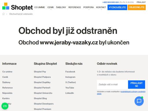 objevte nekonečné možnosti pro vaše online podnikání. založte si vlastní e-shop na 30 dní zdarma a zjistěte, co všechno shoptet nabízí.