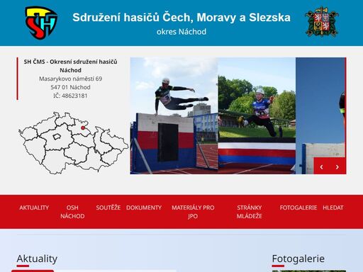sdružení hasičů čech, moravy a slezska, okres náchod