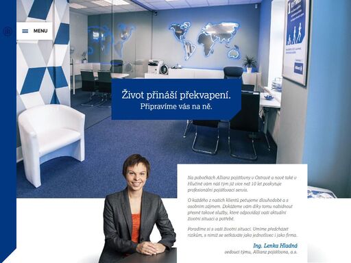 pobočka allianz na adrese mírové náměstí 3/3, hlučín