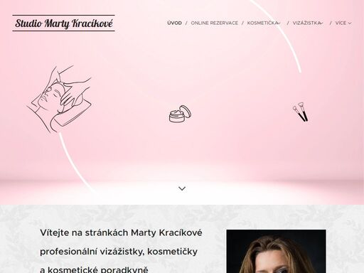 profesionální vizážistka a kosmetická poradkyně marta kracíková liberec. služby a kurzy líčení, barevná typologie, proměny. možnost online rezervace a nákup voucherů.
