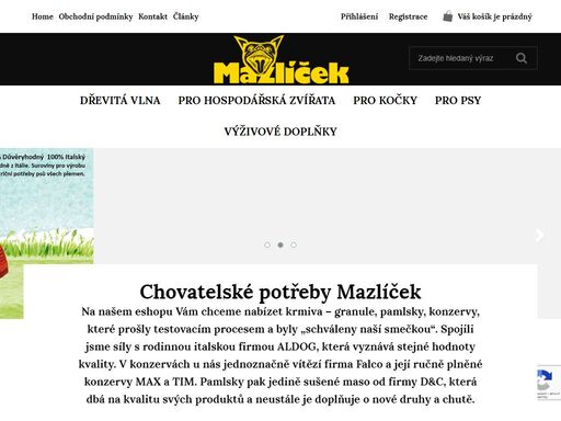 na našem eshopu vám chceme nabízet krmiva – granule, pamlsky, konzervy, které prošly testovacím procesem a byly „schváleny naší smečkou“. spojili jsme síly s rodinnou italskou firmou aldog, která vyznává stejné hodnoty kvality. v konzervách u nás jednoznačně vítězí firma falco a její ručně plněné konzervy max a tim.