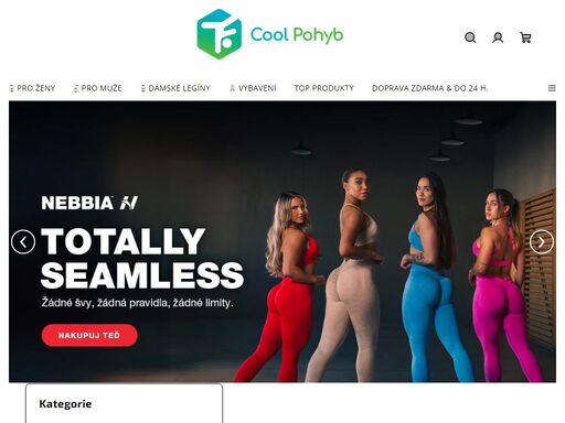 legíny, šortky, trička, mma rashguardy, plavky. funkční materiály, cool designy. nebbia, gym glamour, stronger, biruba, goldbee, hightype.
