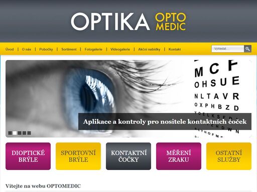 oční centrum optomedic dd s.r.o. vzniklo v roce 2000 v šumperku spojením ambulance a optiky.