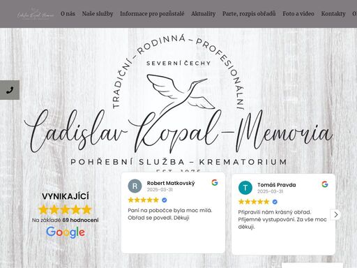 pohřební služba liberec, jablonec nad nisou, ladislav kopal, memoria, kremace, sjednání pohřbu, pohřeb, hřbitov, likrem, dobrá cena
