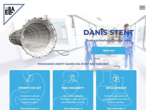 ella-cs, s.r.o. - czech manufacturer of medical equipment for gastrointestinal tract