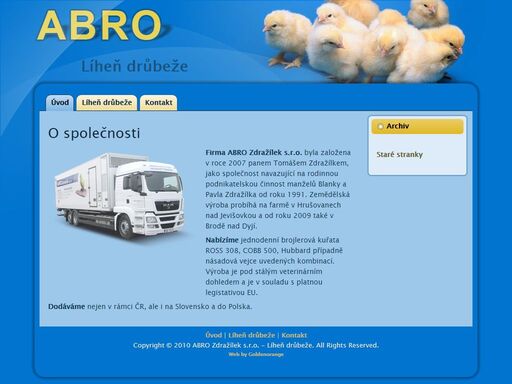 líheň, velkoobjemovými inkubátory drůbeže, jednodenní brojlerová kuřata