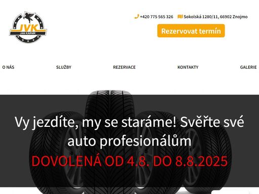 pneuservis jan kárník je jedním z nejlepších autoservisů ve znojmě. je jako jediný znojemský pneuservis/autoservis franchisou firmy barum continental s.r.o