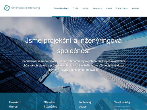 jsme projekční a inženýringová společnost