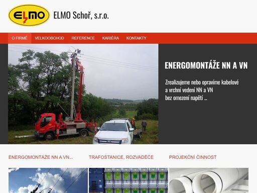 dodavatel komplexních služeb a materiálu v oblasti elektro - silno i slaboproudé systémy, energomontáže, opravy, revize a zkoušky el. zarízení, projekce, veřejné osvětlení.
společnost je držitel certifikátů iso 9001:2009, ohsas 18001:2008
a iso 14001:2005.