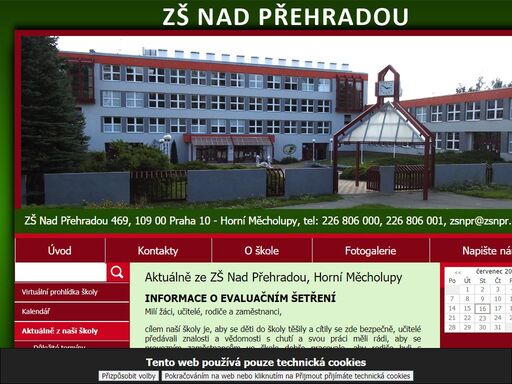 prohlédněte si stránky www.zsnpr.cz, na nichž najdete aktuality a novinky ze základní školy zš nad přehradou. na webu najdete termíny prázdnin, třídních schůzek, informace o školské radě a plánovaných akcích zš nad přehradou.