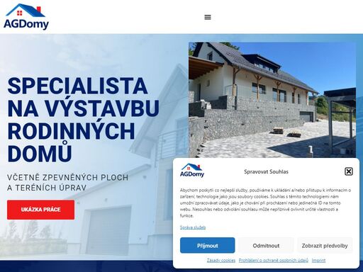 ag domy s.r.o. – specialista na moderní rodinné domy na klíč. kvalitní stavby, férový přístup a bydlení přesně podle vašich představ.