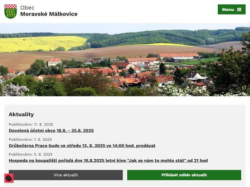 objevte naši malebnou vesnici s bohatou historií, ležící v údolí lysého potoka. sport, kultura a čisté ovzduší vás očekávají!