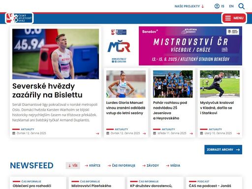 webové stránky českého atletického svazu, jediný atletický zpravodajský portál v české atletice, kde naleznete novinky o atletických akcích a českých…