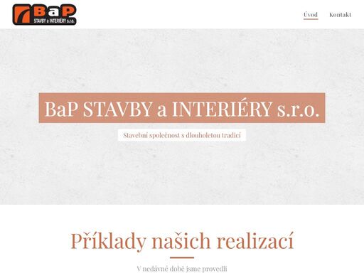 v nedávné době jsme provedli