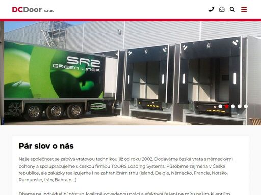 dc door vitice u kolína nabízí komplexní služby a řešení v oblasti vratové techniky. dbáme na kvalitu a individuální přístup. zavolejte nám.