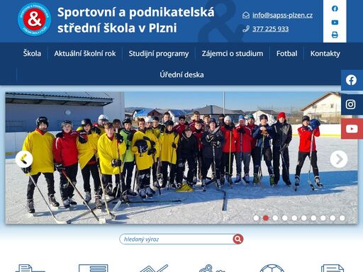 sportovní a podnikatelská střední škola v plzni