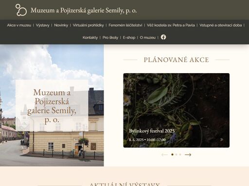 vítejte na internetové prezentaci muzea a pojizerské galerie semily, p. o.