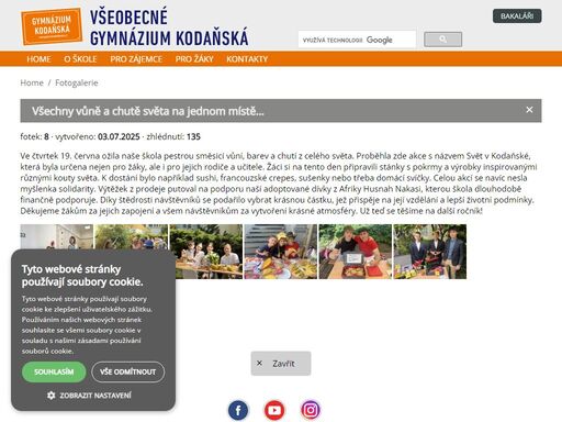 gymnázium kodaňská - všeobecné osmileté gymnázium s rozšířenou výukou jazyků. tradiční gymnázium s plně kvalifikovanými učiteli a vysokým standardem kvality výuky.