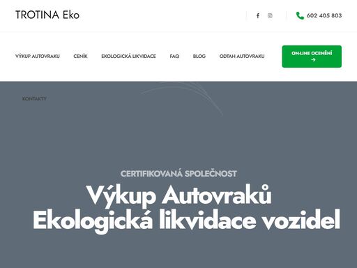 výkup autovraků za nejlepší ceny