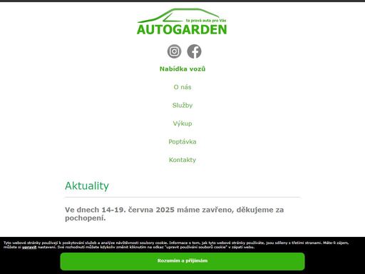 autogarden - ta pravá auta pro vás. máme bohaté zkušenosti jak v prodeji, výkupu, či dovozu ojetých vozidel na přání.