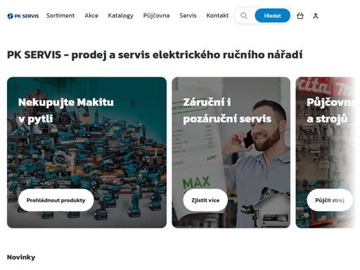 servis šroubových kompresorů a elektrického ručního nářadí 