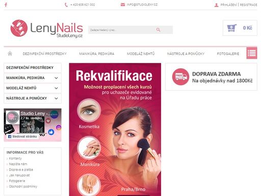 modeláž nehtů - gelové nehty - leny nails. ...