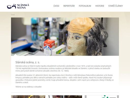 stránky spolku divadelních ochotníků