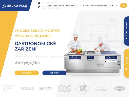 gastronomické zařízení olomouc. navrhneme vám optimální gastronomický provoz. naše služby? poradenství, návrhy kuchyní, projekční práce, prodej velkokuchyňského zařízení, odborné zapojení elektro i plynového zařízení, záruční a pozáruční servis.