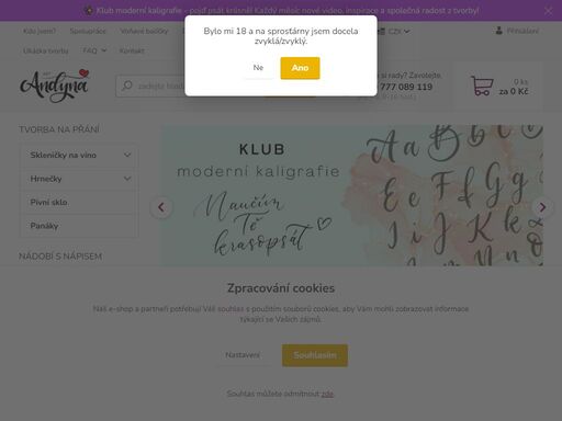 všude tam, kam se podívám, krasopísmo mám!