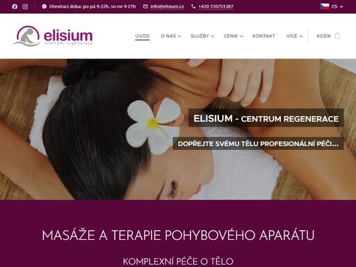 masáže a terapie pohybového aparátu. komplexní péče o tělo. masáže na praze 8 v karlíně