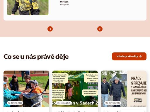 s námi budete žít ve svém a po svém domov jeřabina pelhřimov, p.o. je plně transformované zařízeníkraje vysočina poskytující pobytové a ambulantní sociální služby osobám s mentálním postižením. poznejte nás blíže za štědré podpory našich partnerů vytváříme opravdový domov a podporujeme samostatnost v rámci pobytových sociálních služeb provozujeme chráněné bydlení, domov pro osoby se zdravotním postižením, domov se zvláštním režimem a domov