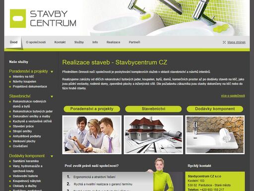 realizace staveb - stavbycentrum cz