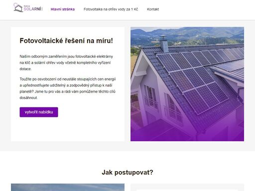 navrhneme vám fotovoltaiku na míru. | rodinnasolarni.cz