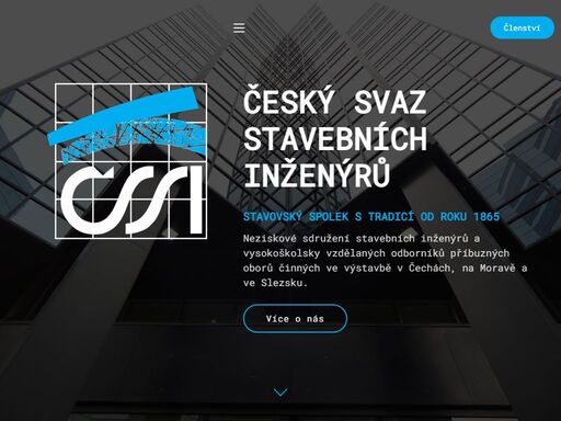 český svaz stavebních inženýrů je tvůrčí, stavovské, výběrové a neziskové sdružení stavebních inženýrů a vysokoškolsky vzdělaných odborníků...