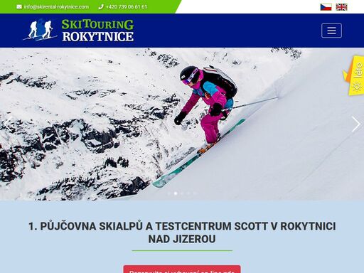 půjčovna skialpů krkonoše