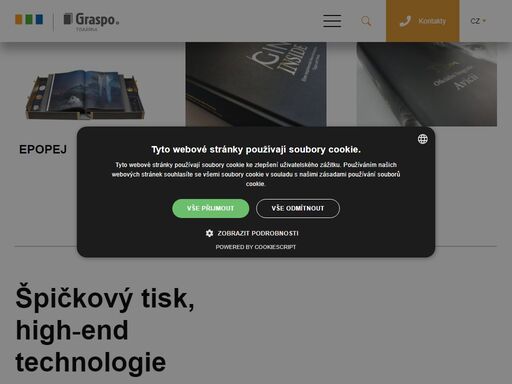 jsme specialisté na harmonii plnobarevného tisku a kompletního knihařského zpracování. z čr do celého světa|ekologická zodpovědnost|prvotřídní tiskové projekty 