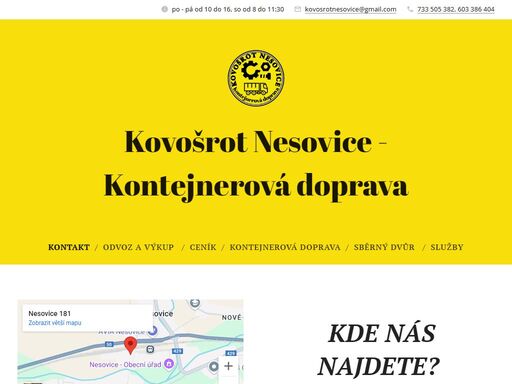 nesovice - naproti vlakového nádraží